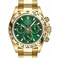 Rolex Daytona Automatic Gold Chain Green Dial (Refurbished)