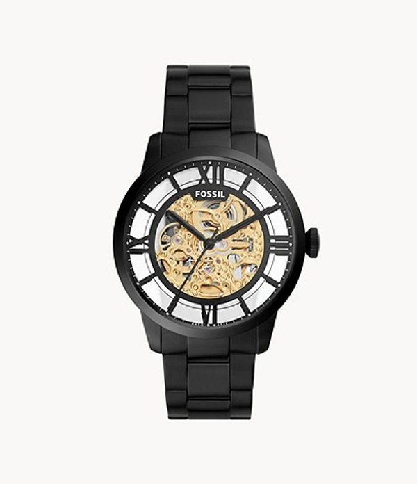 44mm Townsman Automatic Black Stainless Steel Watch