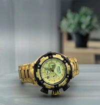 *Invicta Reserve Thunderbolt 56mm Full golden dial*