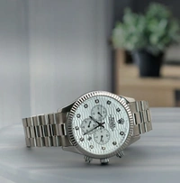 Rolex Oyster Perpetual " UNIQUE VERSION" White Dial .*⭐️ ⭐️⭐️