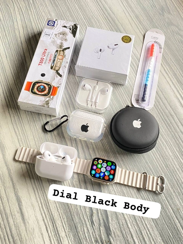 APPLE WATCH ULTRA AND AIRPODS PRO 2 TWS COMBO* - Black