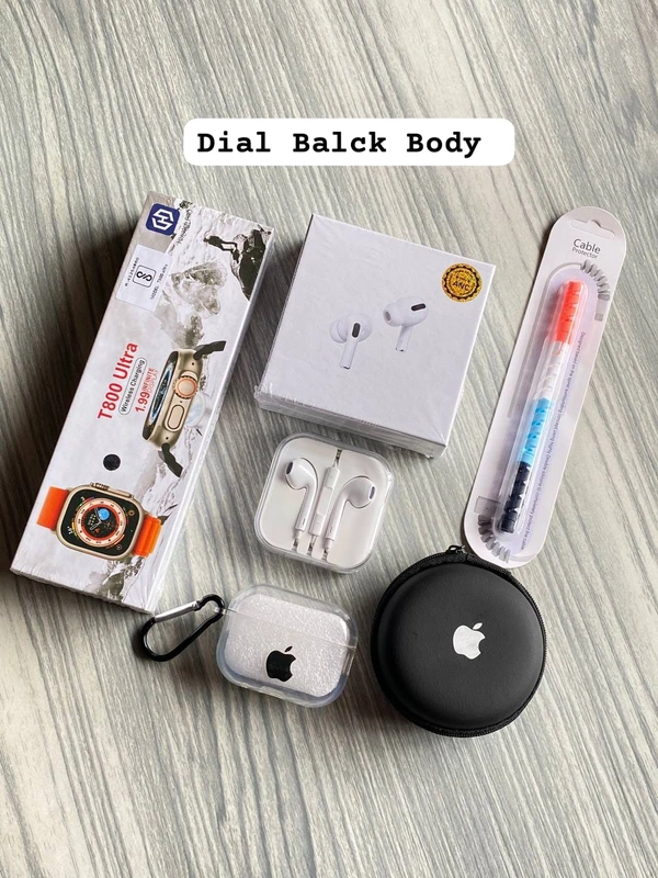 APPLE WATCH ULTRA AND AIRPODS PRO 2 TWS COMBO* - Black