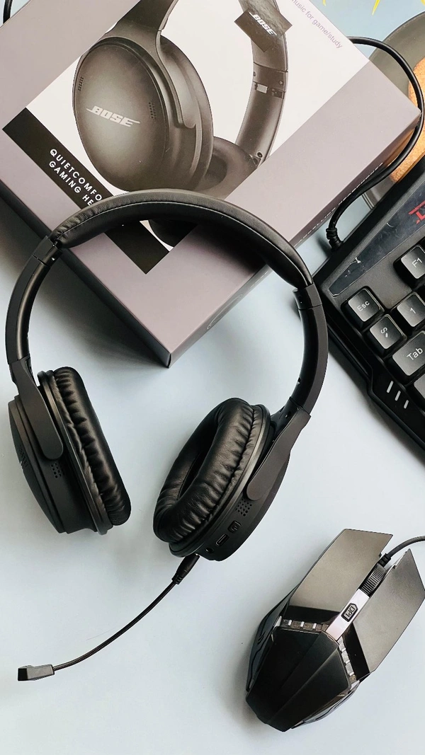 PRESENTING YOU ALL NEW BOSE QC45ll GAMING HEADPHONES* - Black