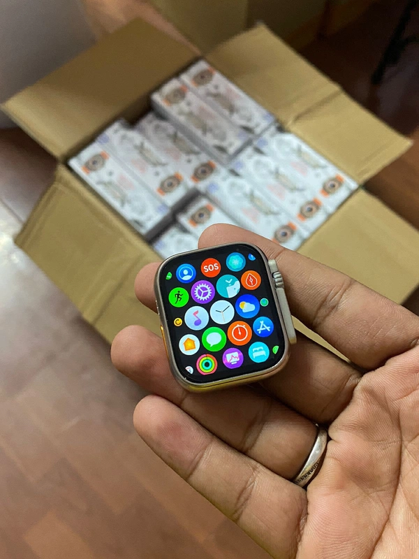 T800 Ultra – Watch 8 Ultra Unique Design. - Silver