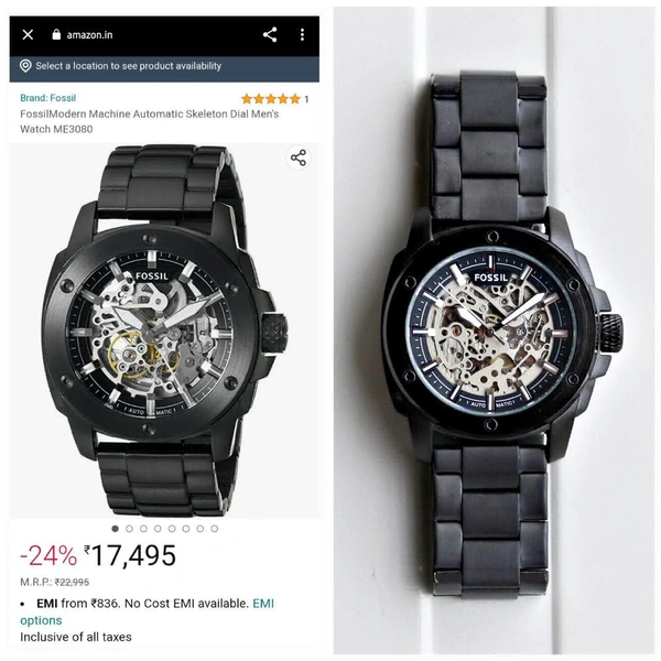 FOSSIL NOW Available IN UPDATED QUALITY AND PERFORMANCE