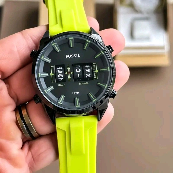 Fossil Drum roller Neon Colour