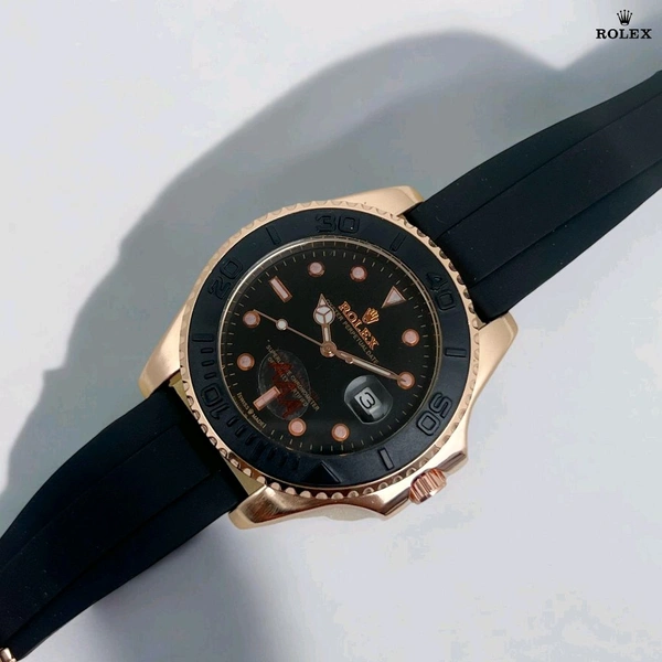 Rolex Men's Datejust 41 Dark Dial Stainless Steel Watch - Silver