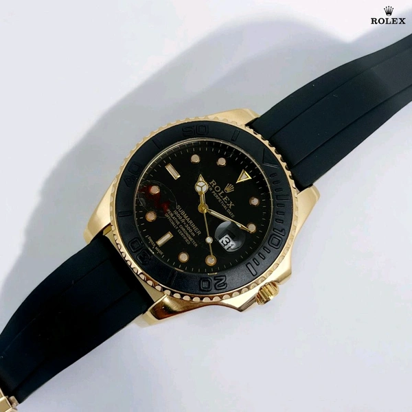 Rolex Men's Datejust 41 Dark Dial Stainless Steel Watch - Silver