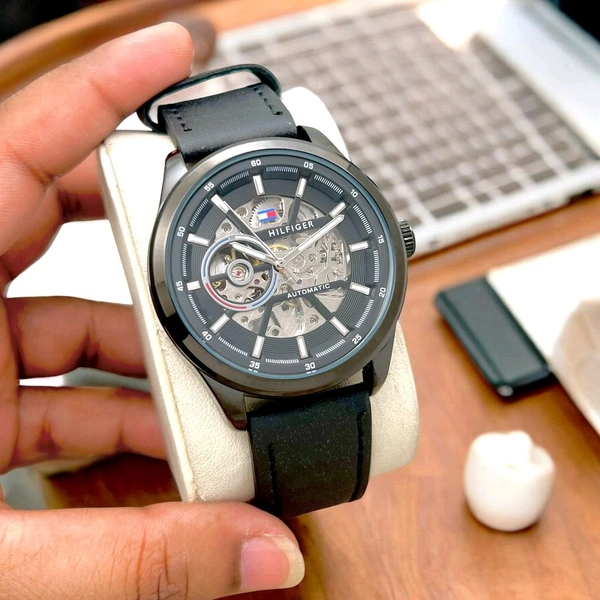 Tommy Hilfiger Modern Automatic - Black