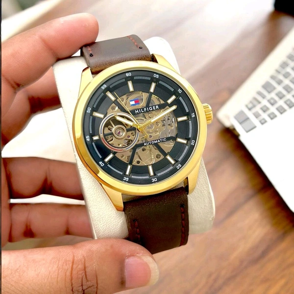 Tommy Hilfiger Modern Automatic - Black