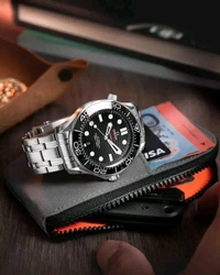 OMEGA SEAMASTER DIVER 300M CO‑AXIAL MASTER CHRONOMETER 42 MM EDITION Automatic Machine Back open Model.