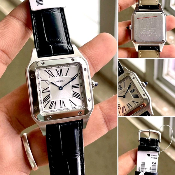 CARTIER SANTOS SILVER HOT SALE