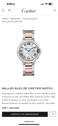 Cartier Women's Ballon Collection* ✅