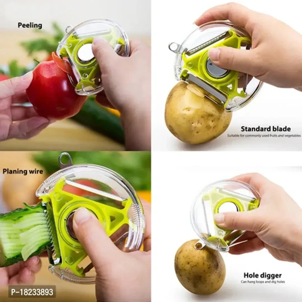 Round Planer Peeler And Cutter Vegetable Slicer Kitchen Tools 
