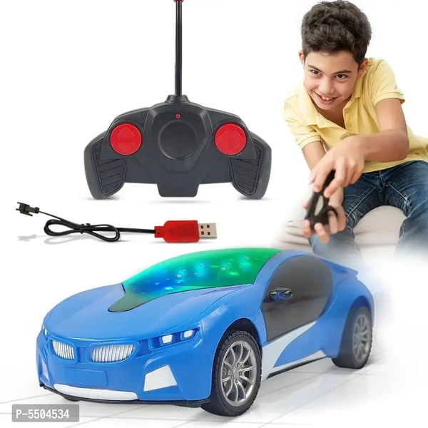 Chargeable 3D Remote Control Lighting Famous Car