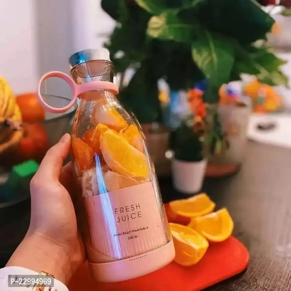 Electronic Portable Mini Juicer Bottle Wireless Personal Size 