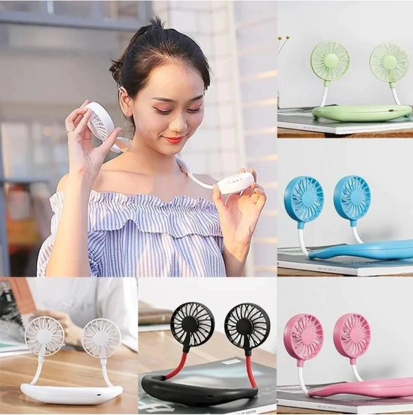 My Machine Headphones Design Neck Fan