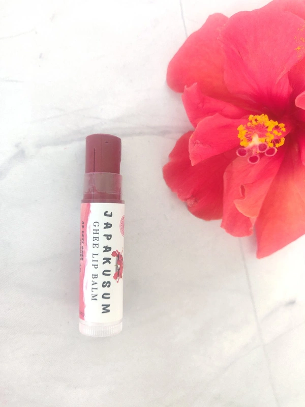 Tinted Ghee Lip Balm - 6g, Japakusum