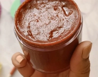 Kasturi Ubtan Foaming Body Polish - Maroon, 100g