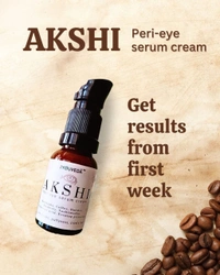 Akshi Peri-eye Serum Cream - Golden Tainoi, 15ml