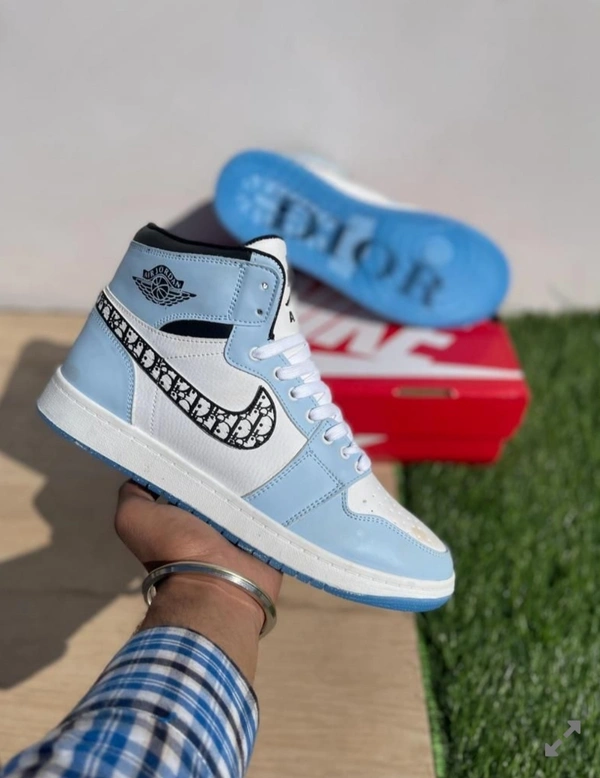 Air Jordan X DIOR high Blue ( Advance Quality) - Pacific Blue, 6