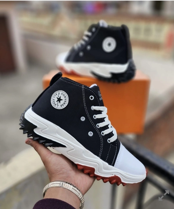 CONVERSE  Converse Run Star (Normal Quality) - Black, 6