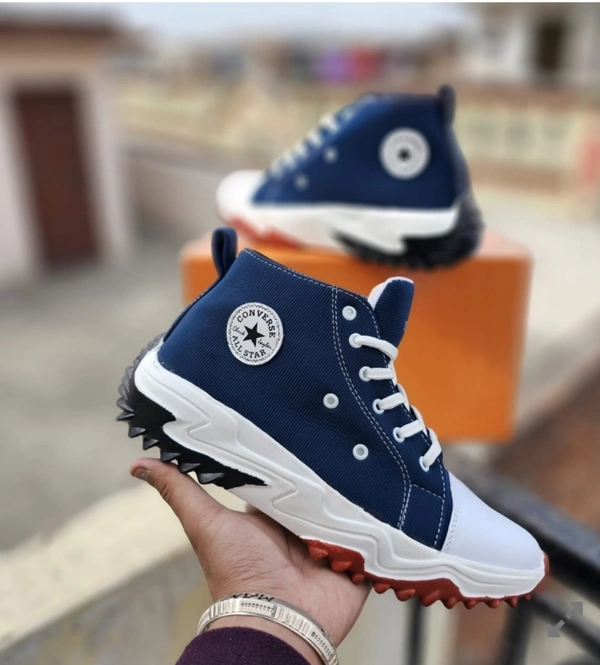 CONVERSE  Converse Run Star (Normal Quality) - Navy Blue, 6