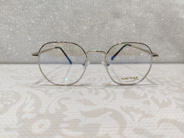 Metal Hexagon  - Silver, 49