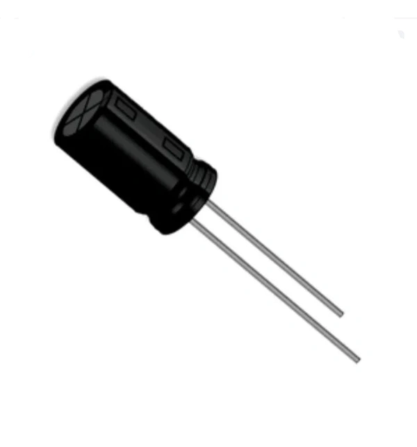 3 Pcs 1uf 50v Electrolytic Capacitors pack