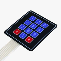 4x3 Matrix Membrane Type Keypad Q7 C7