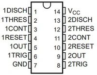 LM556/NE556 Dual Timer IC Q8 C1