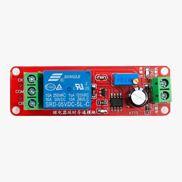 NE555 Delay Timer Switch Adjustable 0-10s 5V Relay Module Q8 C1
