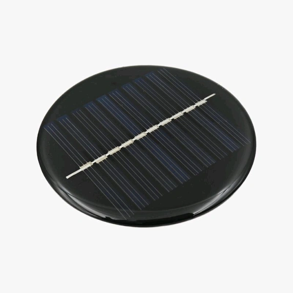 Portable Round Solar Panel 0.48W 6V 80mA