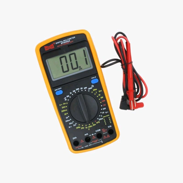 DT9205A Digital Multimeter with Probes and Battery Q15 C1
