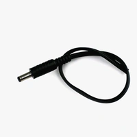 DC Male Jack Connector with Cable Wire Q12 C12