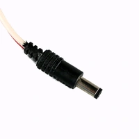 DC Male Jack Connector with Cable Wire Q12 C12
