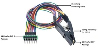 SPI BIOS Flash Program Clip - SOP16 to DIP8 Programmer Testing Clip Q2 C8