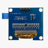 OLED Display 1.3 Inch I2C Interface / 4 Pin Blue SH1106 Q3 C2