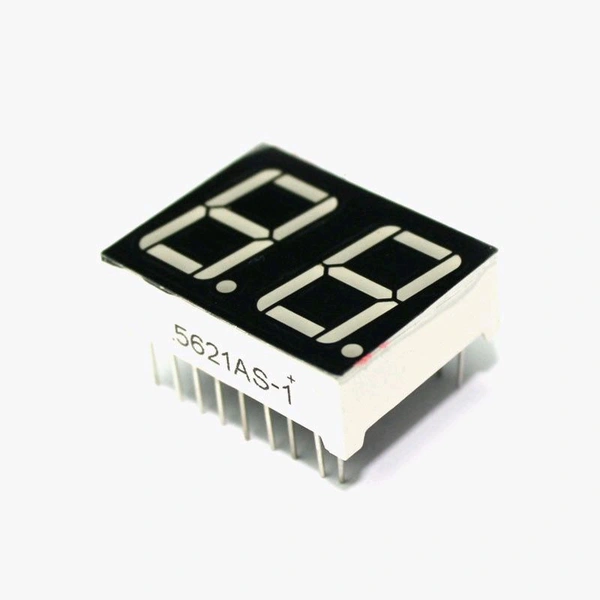 0.56 Inch 2 Digit 7-Segment LED Display CC - 18 Pin Q3 C3