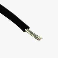 24AWG Silicone Wire Black ( 1 meter ) - High Quality Ultra Flexible Q17 C2