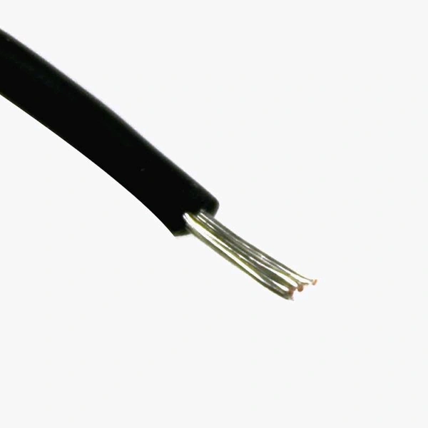 24AWG Silicone Wire Black ( 1 meter ) - High Quality Ultra Flexible Q17 C2