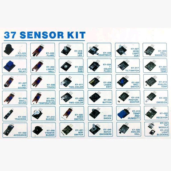 37 in 1 Sensor Kit - 37 Sensors for Arduino Q4 C16