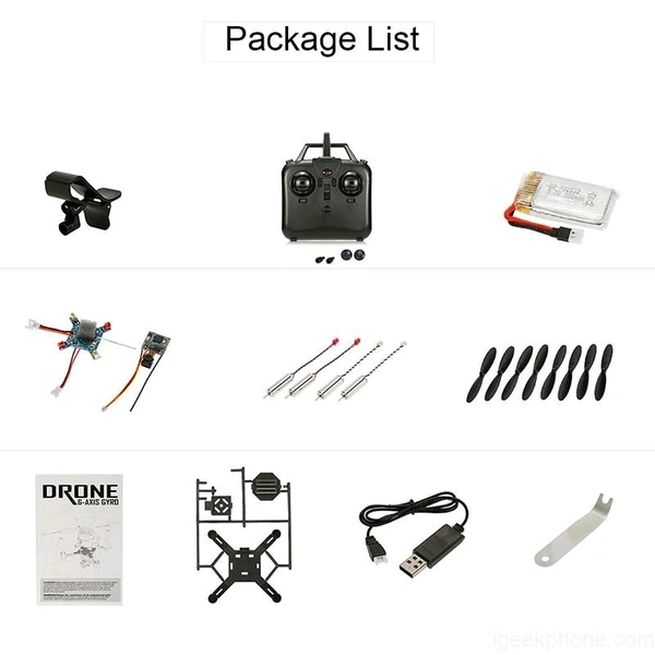 DM002HW DIY Drone Kit with WiFi and Camera C7 B1