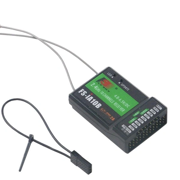 FlySky FS-iA10B Radio Receiver- 2.4GHz 10 Channel C7 B3