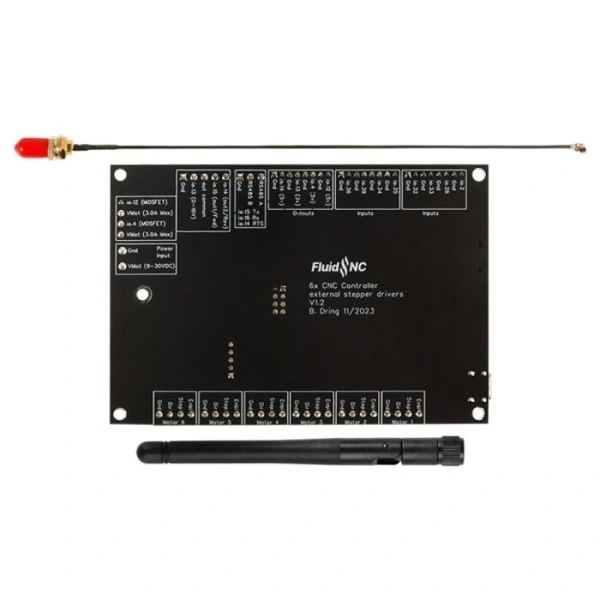 ELECROW 6 Axis CNC Controller for FluidNC C7 B4