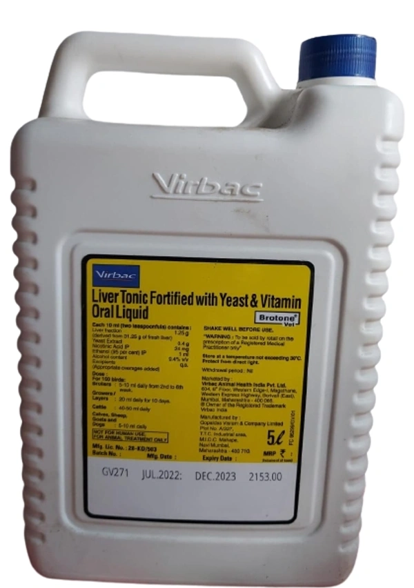 Virbac Brotone®S Vet - 5 Ltr