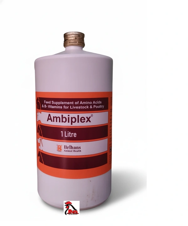 Ambiplex - Feed Supplement of Amino Acids & B-Vitamin for Livestock & Poultry By Brihans - 1 ltr