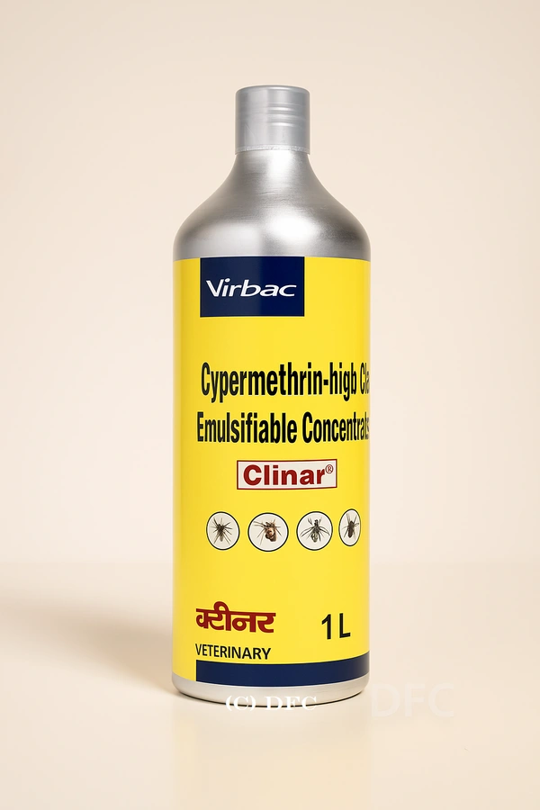 Cypermethrin-high Cis Emulsifiable Concentrate by Virbac Clinar - 1 ltr