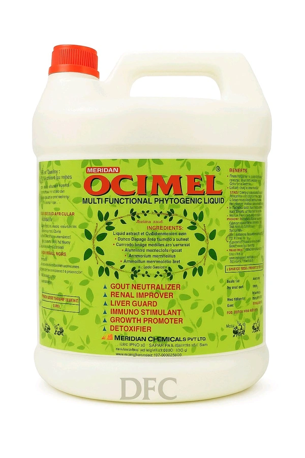 Malti Functional Phytogenic Liquid by Meridian Chemicals Pvt. Ltd. Ocimel - 5 Ltr, COD