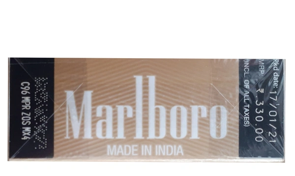 MARLBORO GOLD FIRM FILTER CIGARETTES